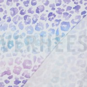 DOUBLE GAZE DE COTON PEAU D’ANIMAL BLANC (thumbnail) #4