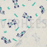 JERSEY MELANGE RACEAUTO’S ECRU (thumbnail) #4