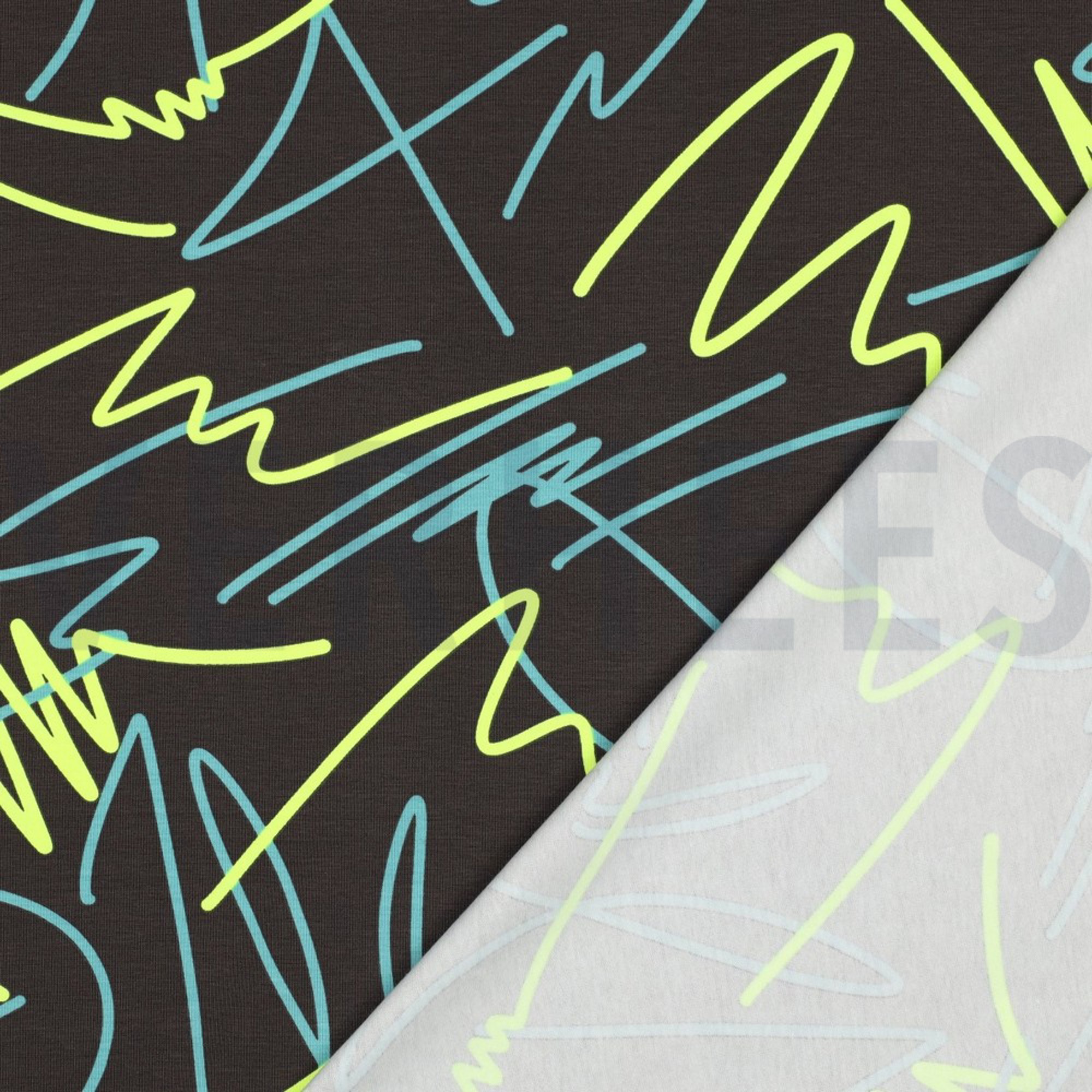 JERSEY NEON ABSTRAKT ANTHRAZIT (high resolution) #4