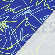 JERSEY NEON ABSTRAKT KOBALTBLAU (thumbnail) #4