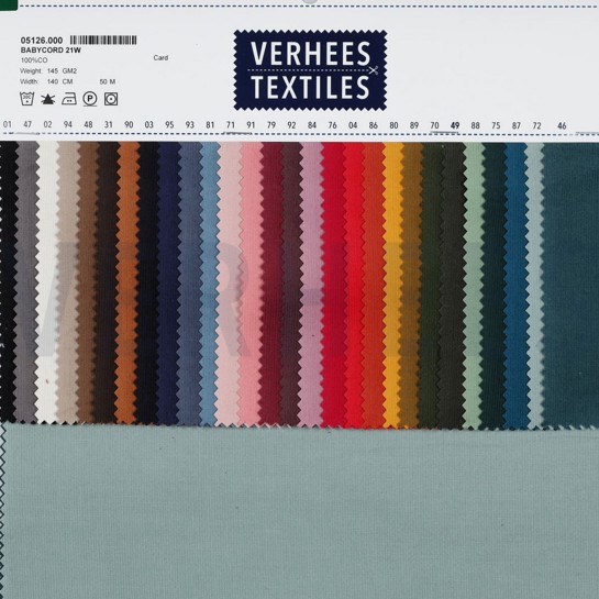 FEINCORD 21W HELL PETROL #7