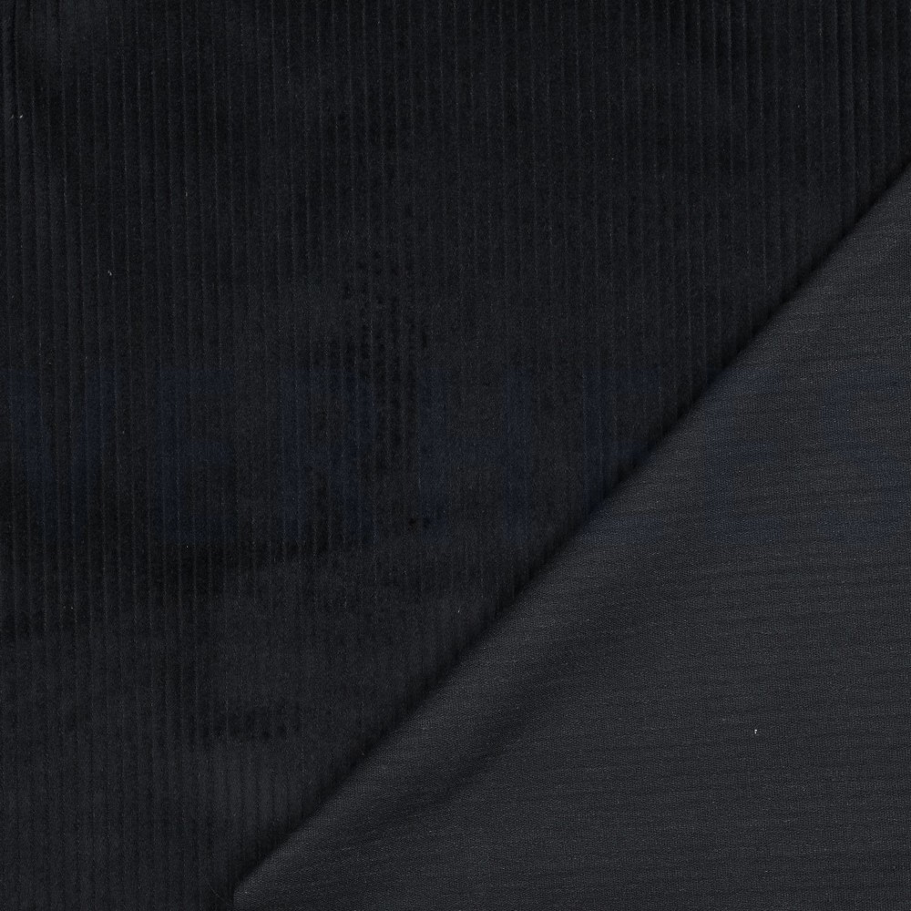 GEWASSEN RIBCORDUROY 4.5W ZWART #7