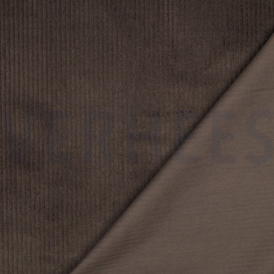 GEWASCHEN CORD 4.5W DUNKELBRAUN #7