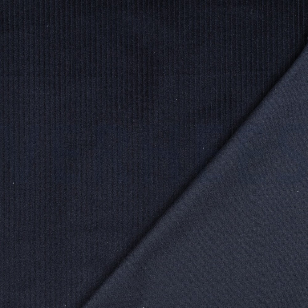 GEWASSEN RIBCORDUROY 4.5W MARINEBLAUW #7