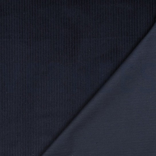 GEWASCHEN CORD 4.5W MARINEBLAU #7