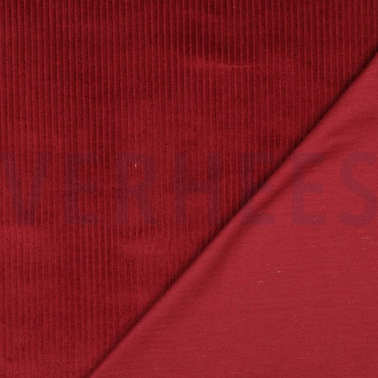 GEWASCHEN CORD 4.5W WEINROT #7