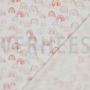 DOUBLE GAUZE DIGITAL RAINBOWS WHITE (thumbnail) #4