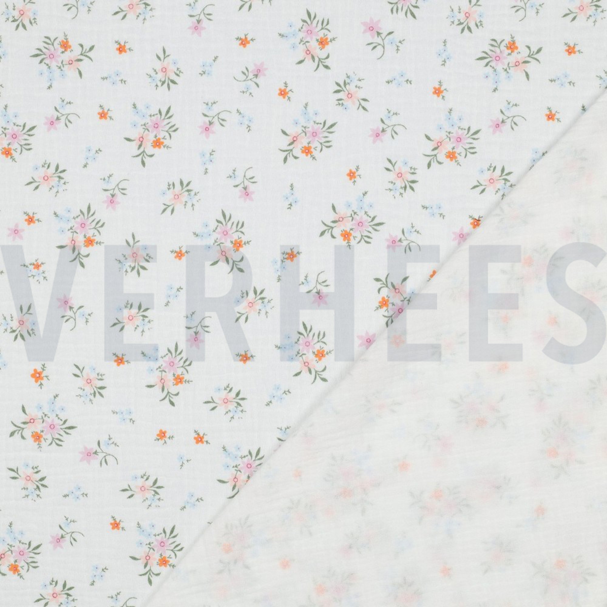 DOUBLE GAUZE GOTS FLOWERS WHITE (high resolution) #4