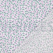 POPLIN GOTS FLOWERS WHITE (thumbnail) #4