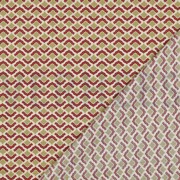 FINE POPLIN FLOWERS BURGUNDY (thumbnail) #4