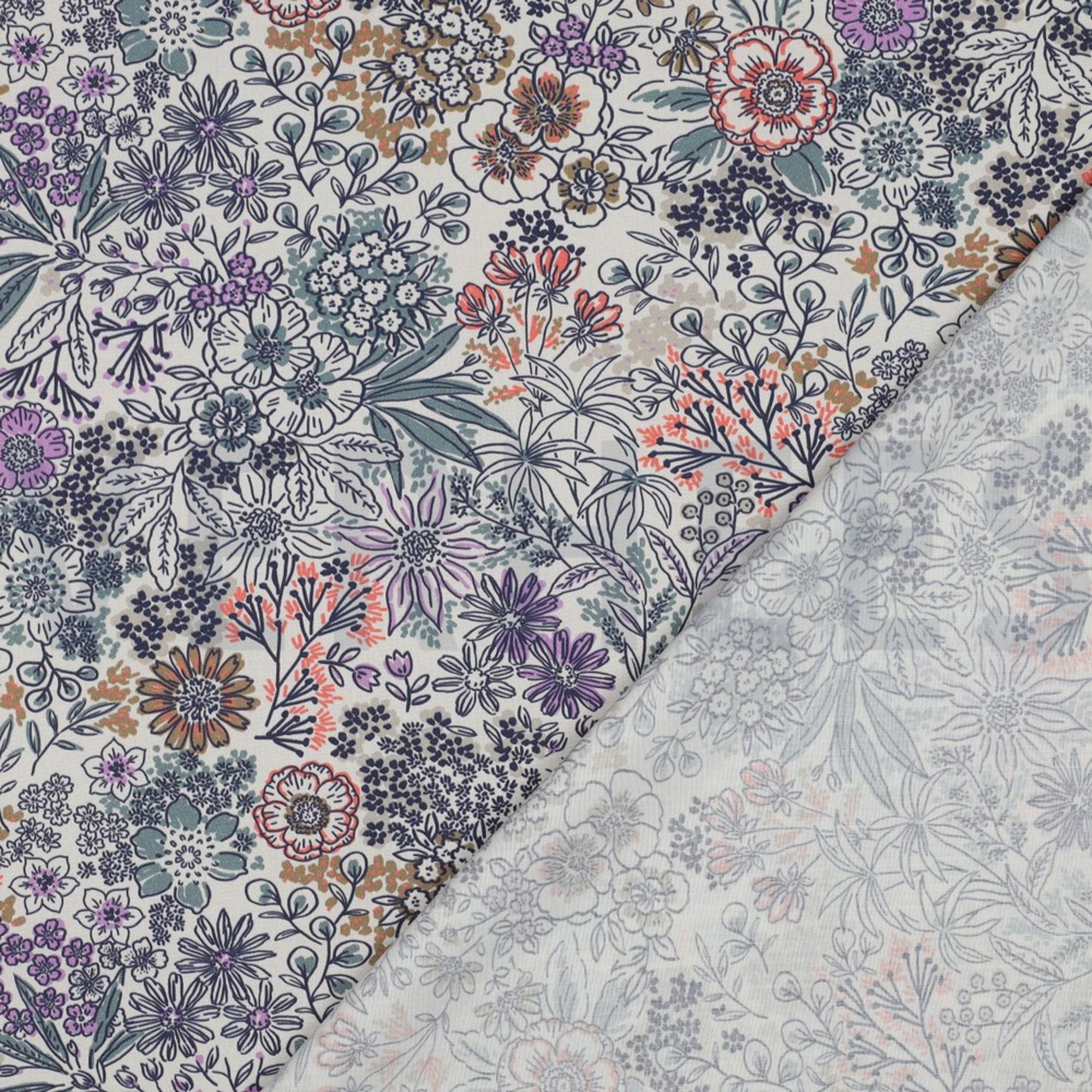 FINE POPLIN DIGITAL FLOWERS OFFWHITE (high resolution) #4