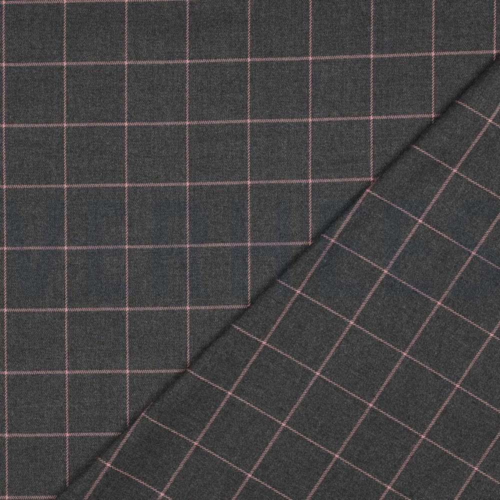 CARREAUX GRIS MÉLANGÉ/ROSE #7