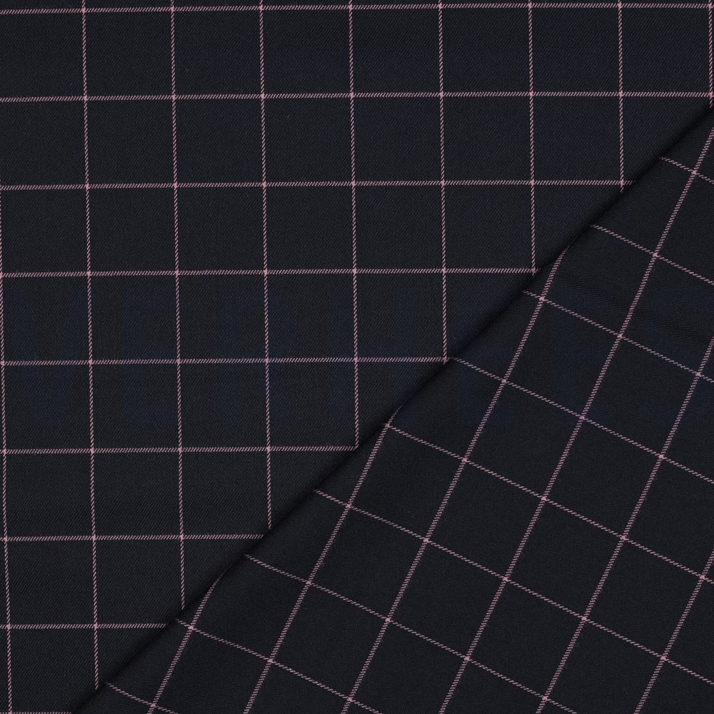 CHECKS NAVY/PINK #7
