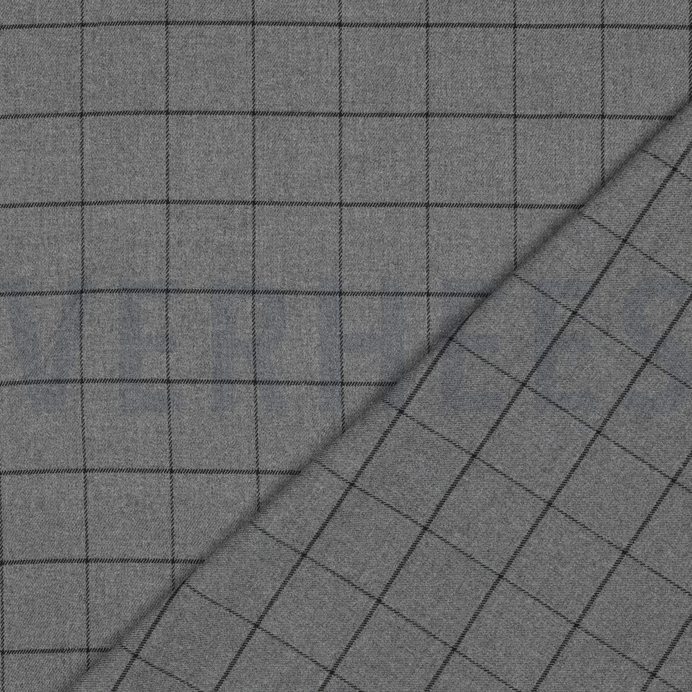 CHECKS GREY/BLACK #7
