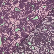 COTTON SATIN FLOWERS PURPLE (thumbnail) #4