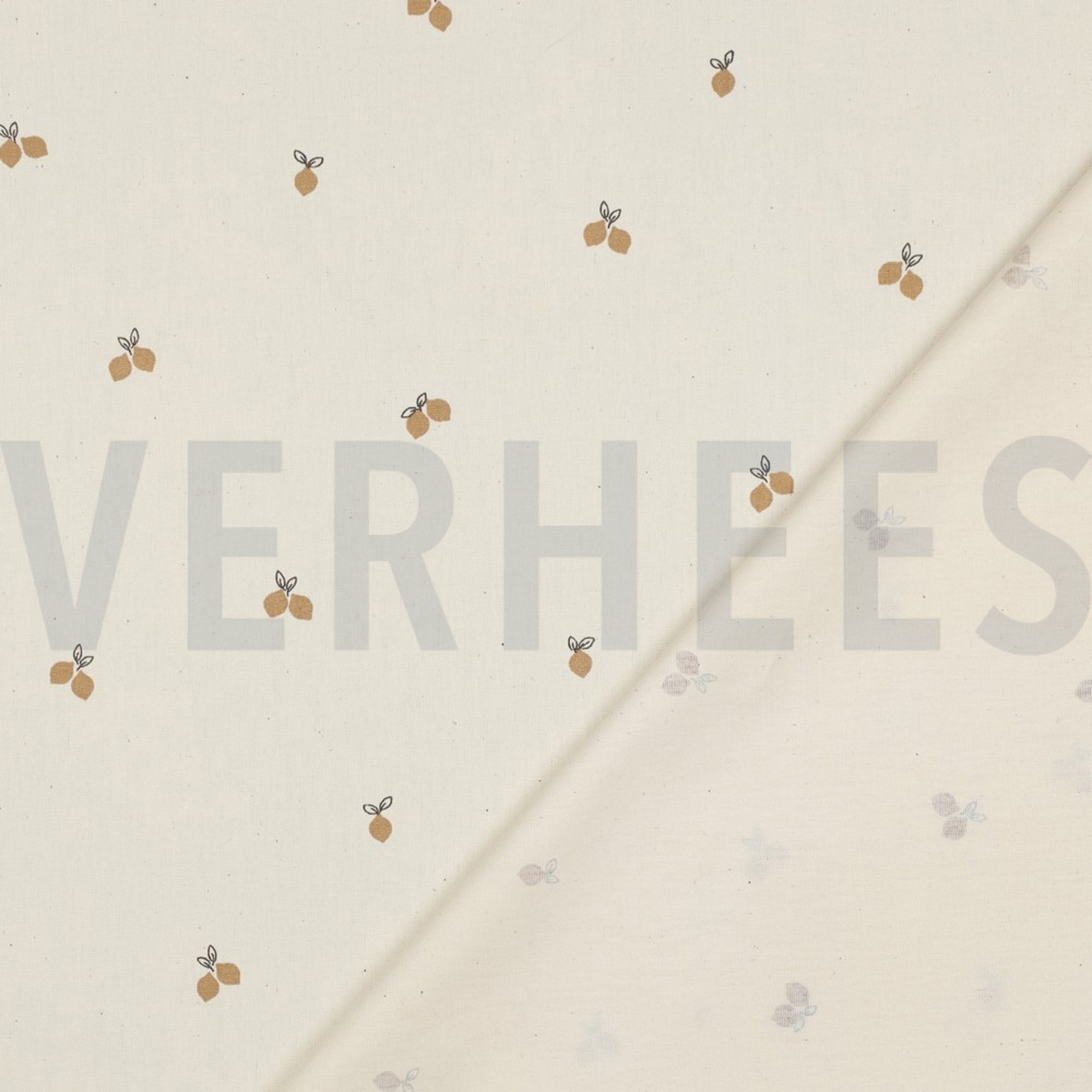 BAUMWOLLE POPELINE GOTS NATURAL FRÜCHTE NATUR (high resolution) #4