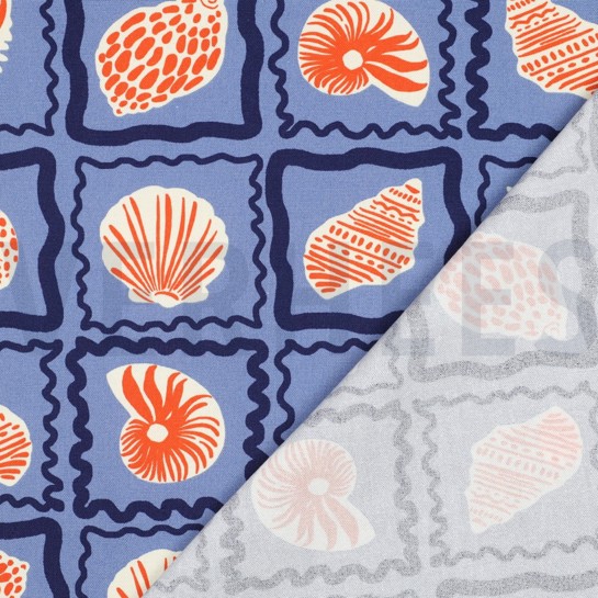 CANVAS SCHALEN JEANSBLAU #7