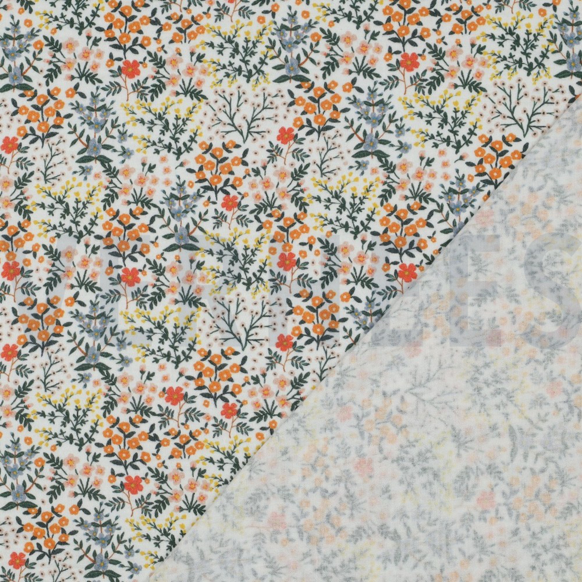 DOUBLE GAUZE DIGITAAL BLOEMEN WIT (high resolution) #4