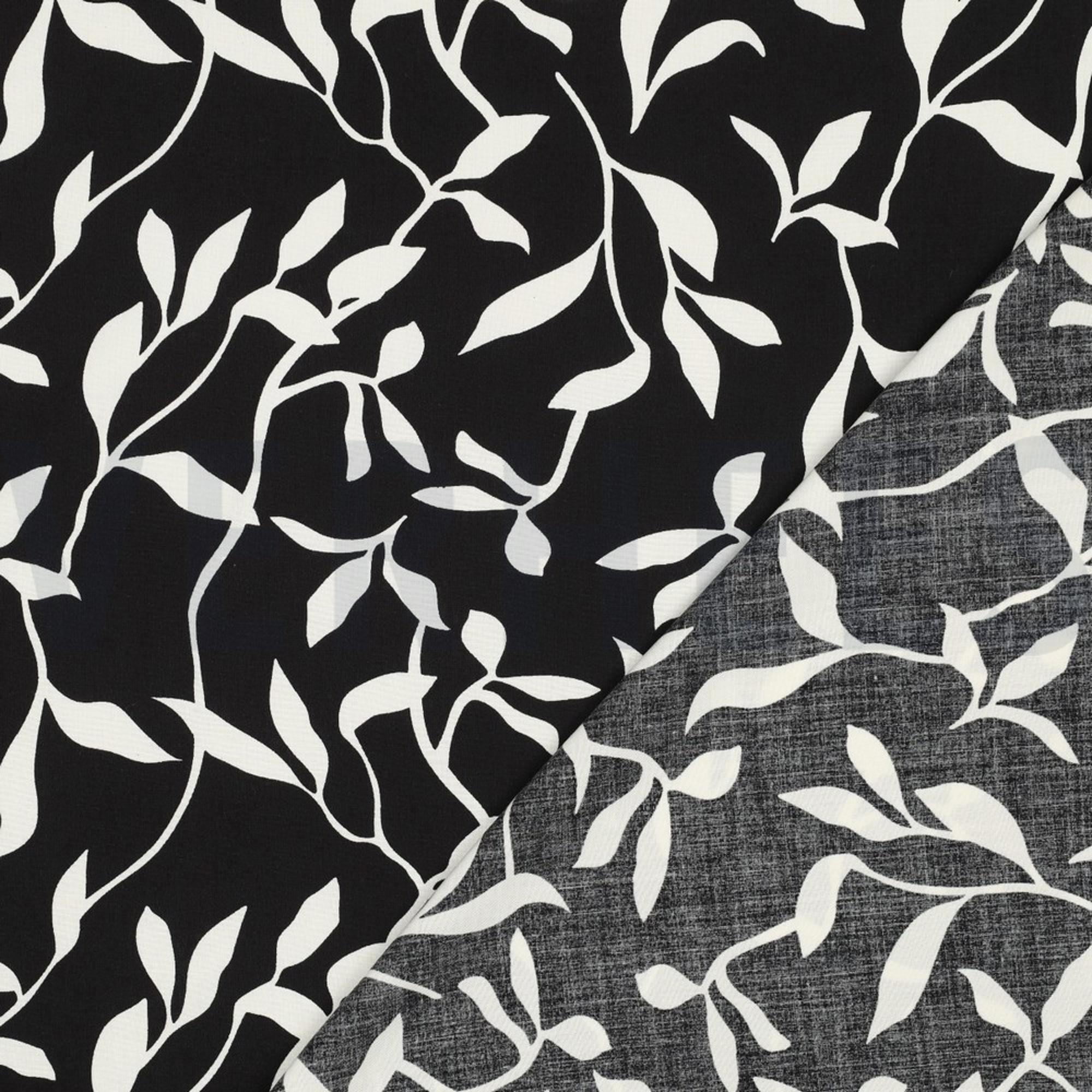 VISKOSE RADIANCE BLÄTTER SCHWARZ (high resolution) #4