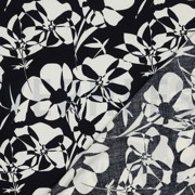 VISCOSE RADIANCE ABSTRACT BLOEMEN MARINEBLAUW (thumbnail) #4