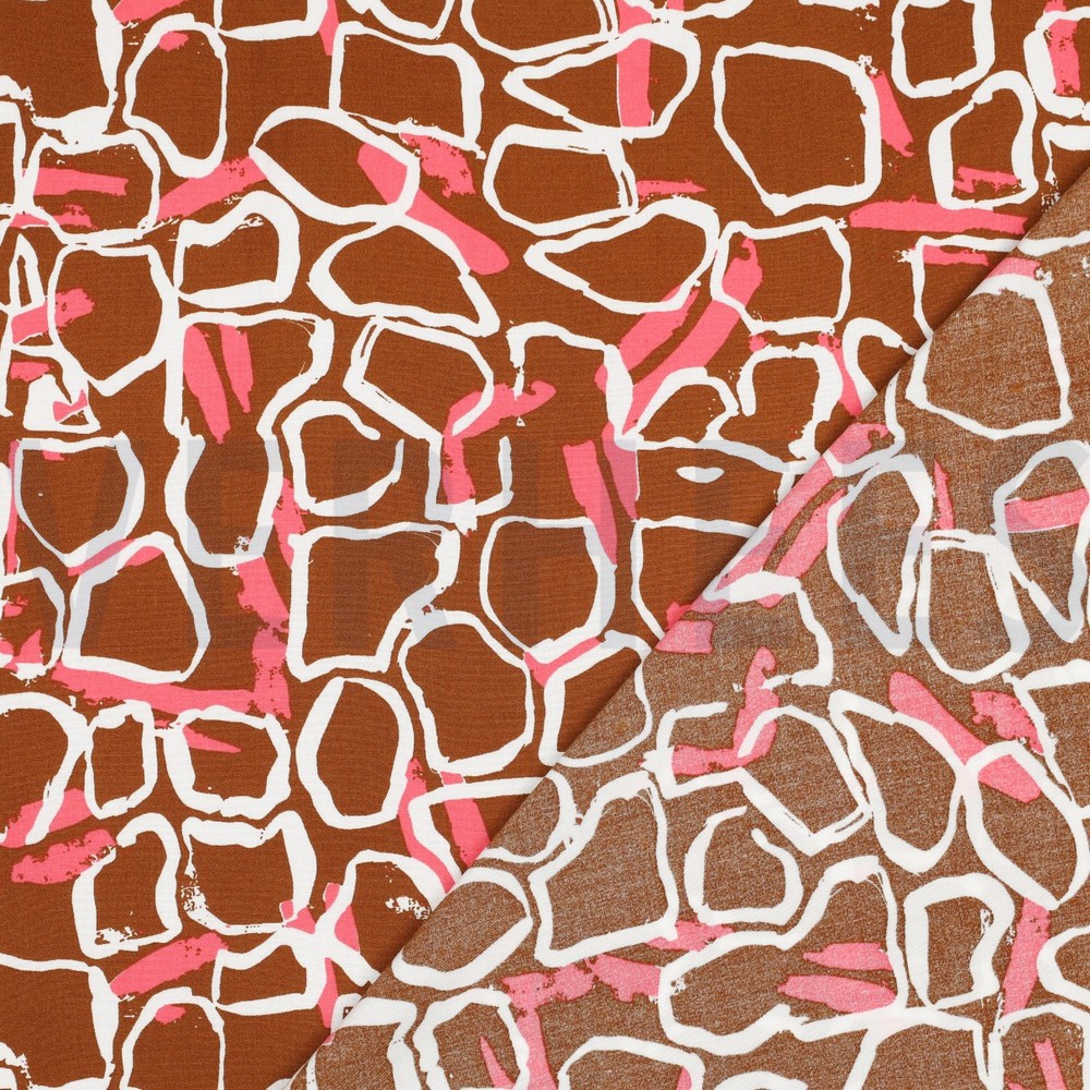 VISCOSE RADIANCE ABSTRACT KARAMEL #7