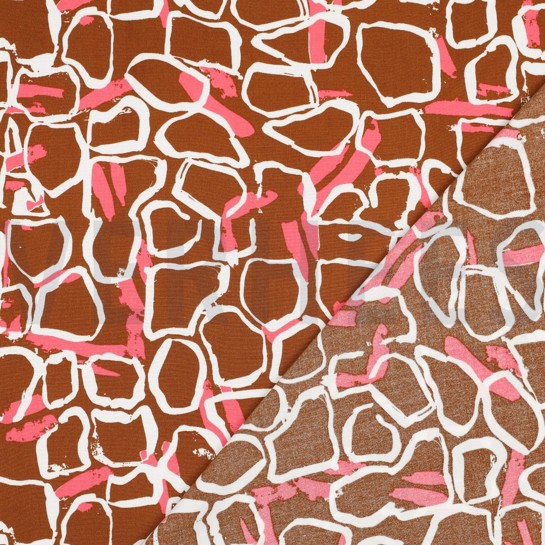 VISCOSE RADIANCE ABSTRACT KARAMEL #7