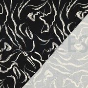 VISCOSE ROSELLA STRETCH ABSTRACT ZWART (thumbnail) #4