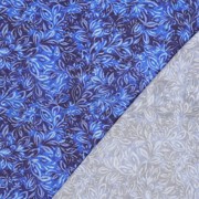 VISCOSE RADIANCE DIGITAL FLOWERS NAVY (thumbnail) #4