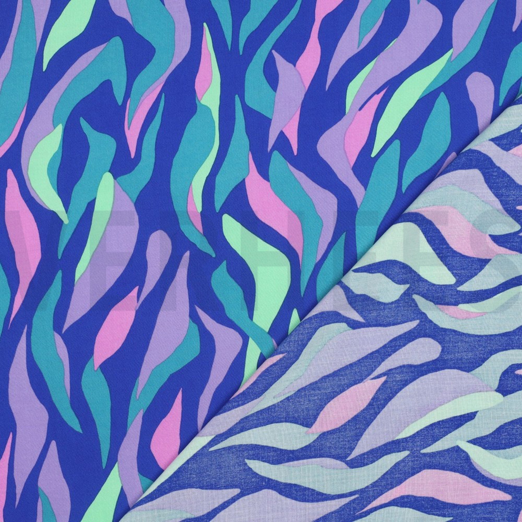 LENZING™ ECOVERO™ ABSTRAIT BLEU COBALT (high resolution) #4