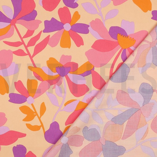 COTTON SATIN CLOVERDALE NERIDA HANSEN PEACH #7