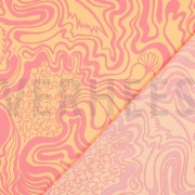 KATOENEN POPLIN THE WANDERER NERIDA HANSEN ORANJE (thumbnail) #4