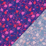 LENZING™ ECOVERO™ DIGITAL FLOWERS COBALT (thumbnail) #4