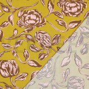 LENZING™ ECOVERO™ FLOWERS OCHRE (thumbnail) #4