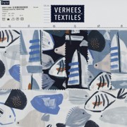 TOILE DÉCORATION DIGITAL MARITIME JEAN BLEU (thumbnail) #4