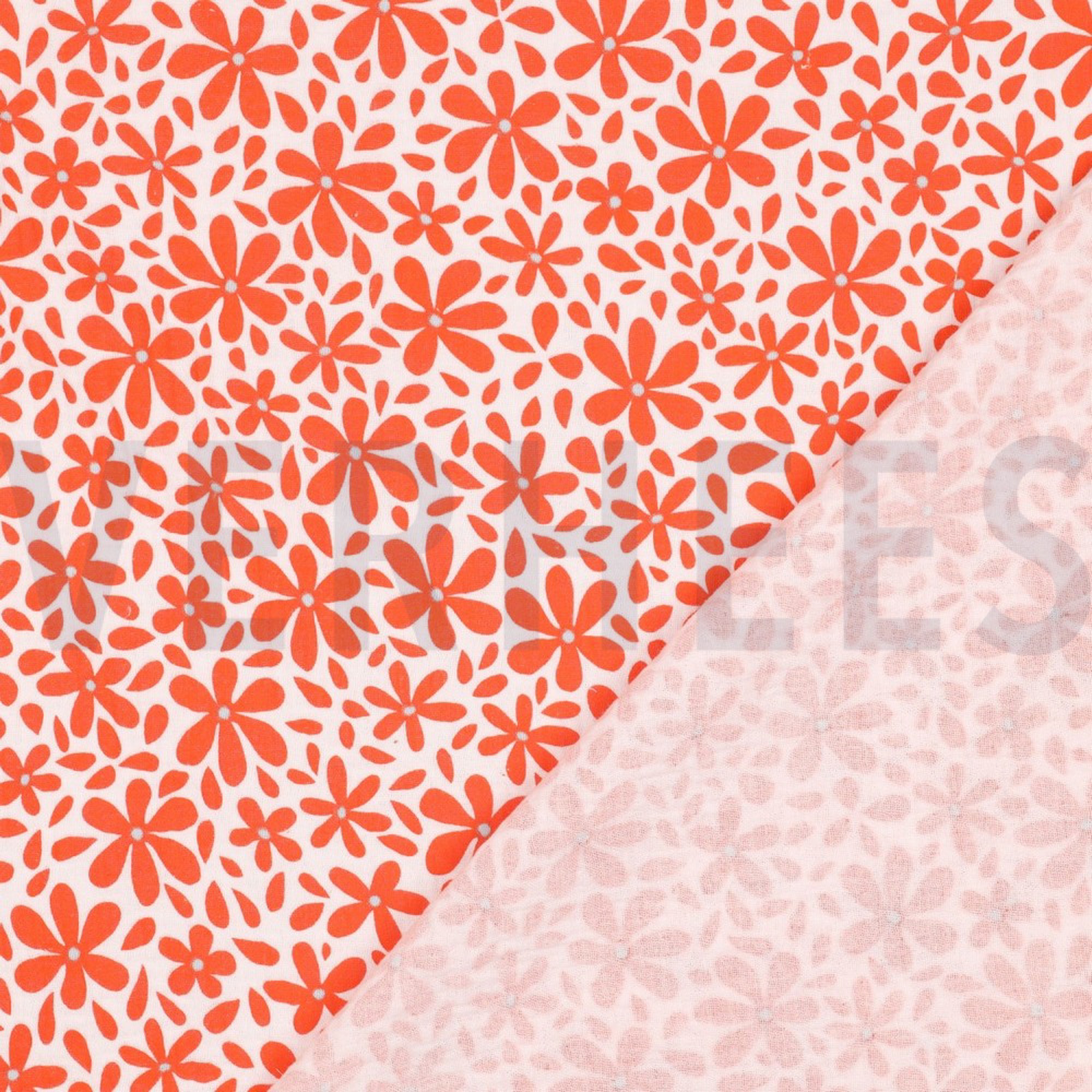 DOUBLE GAUZE FLOWERS LIGHT PINK (high resolution) #4