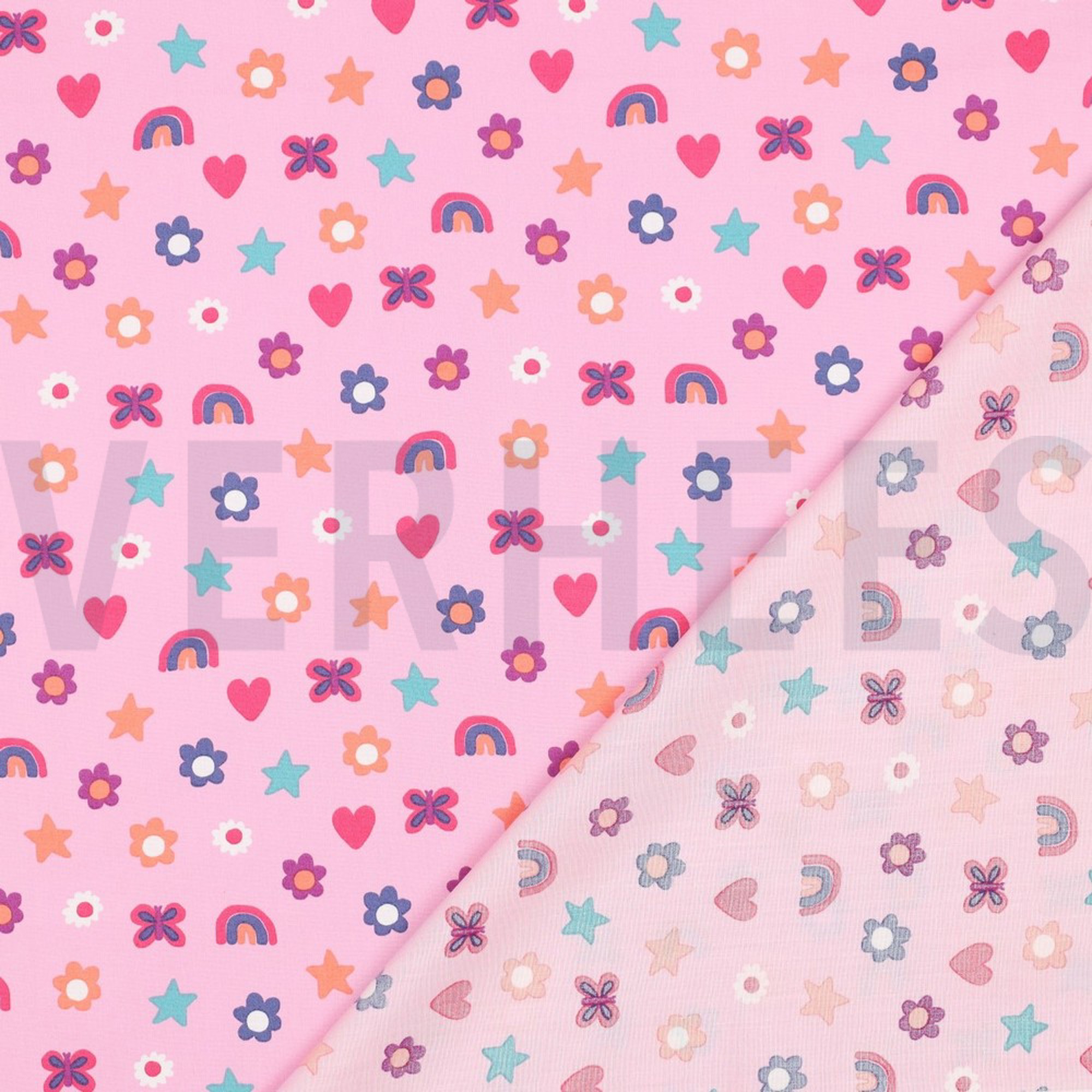 POPELINE DE COTON AMOUR ROSE CLAIR (high resolution) #4