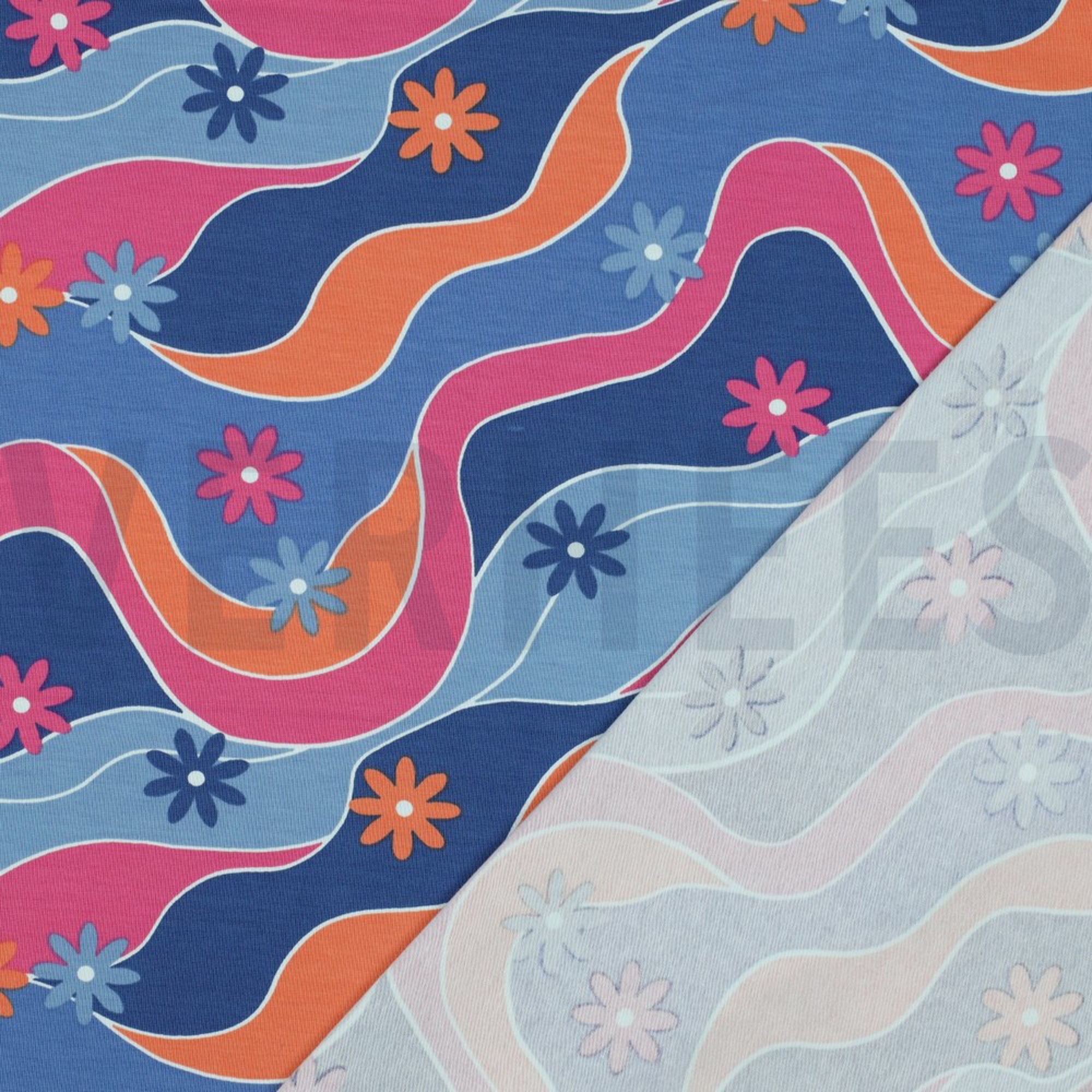 JERSEY FLEURS BLEU (high resolution) #4