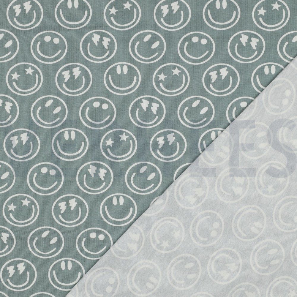 JERSEY HAPPY FACES SAGE #7