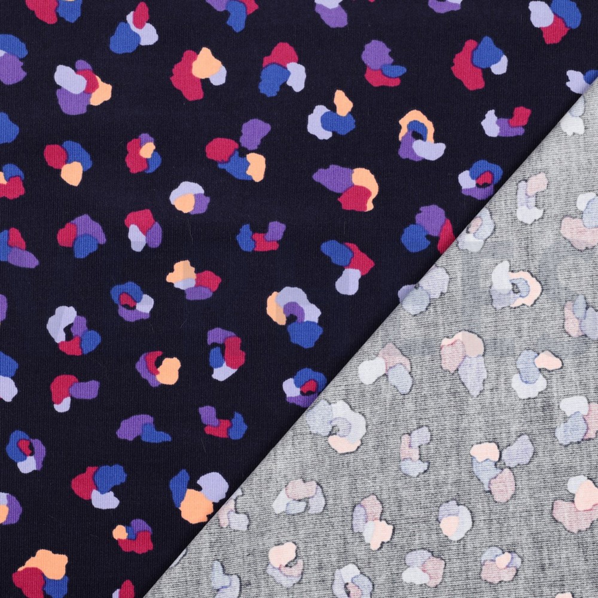 BABYCORD ANIMAL SKIN NAVY (high resolution) #4