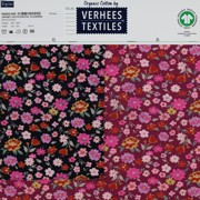 JERSEY GOTS DIGITAL FLOWERS CERISE (thumbnail) #4