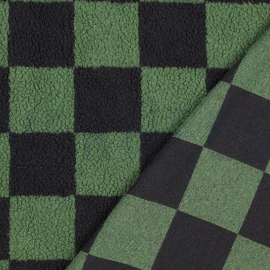 TEDDY JACQUARD CHECKS ANTHRACITE #7