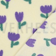 TEDDY JACQUARD FLEURS BLANC CASSÉ (thumbnail) #4