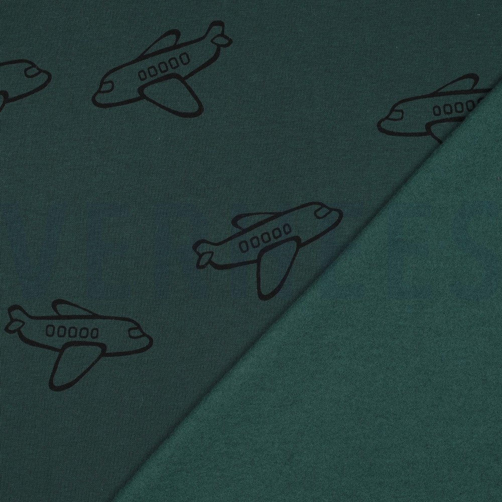 JOGGING AIRPLANES DARK GREEN #7