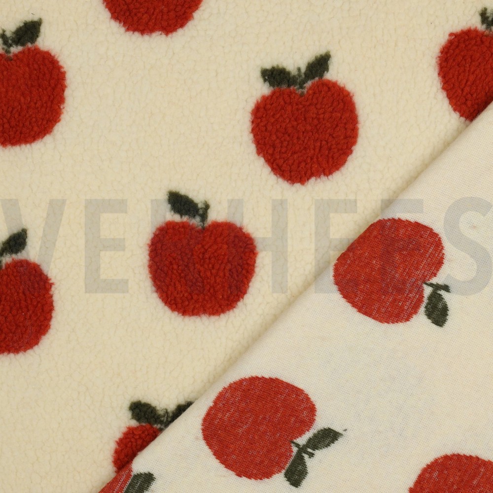 TEDDYSTOFF JACQUARD APFEL SAND #7