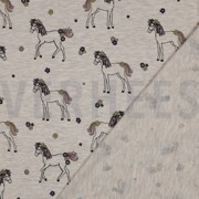 JERSEY MÉLANGE PAILLETTES CHEVAUX SABLE CLAIR (thumbnail) #4