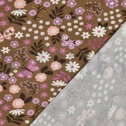 FRENCH TERRY FLEURS CAMEL (thumbnail) #4