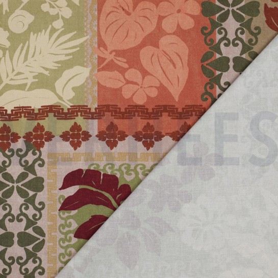 CANVAS DIGITAAL BLOEMEN SALIEGROEN #7