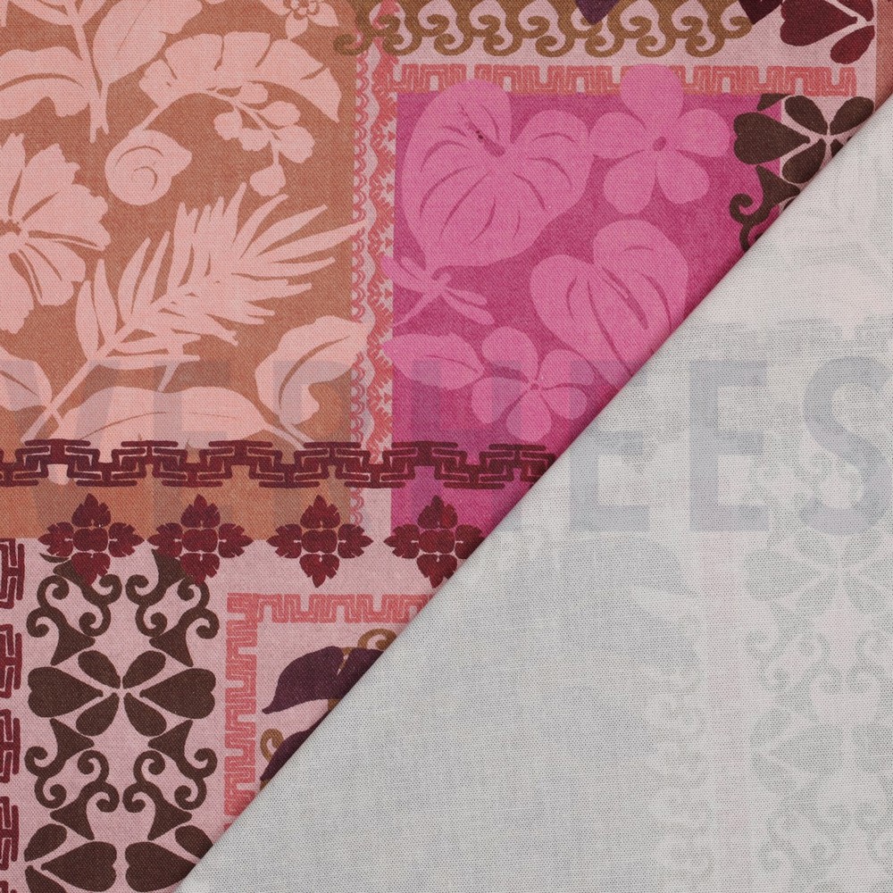 CANVAS DIGITAL BLUMEN ROSA #7