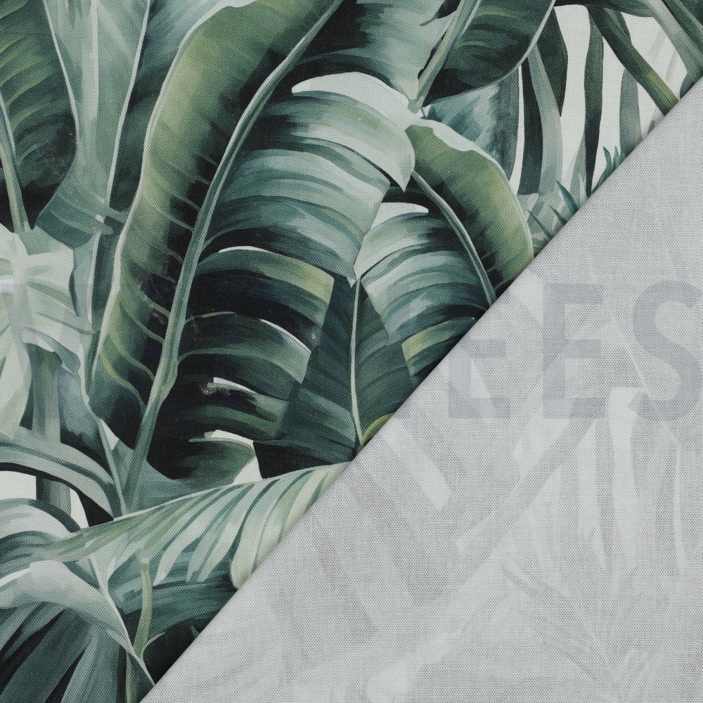 CANVAS DIGITAL LEAVES GREEN #7