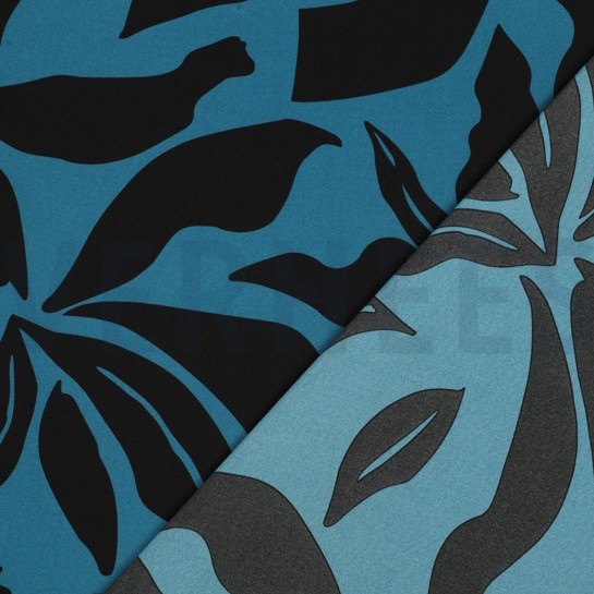 MAGNOLIA STRETCH BLÄTTER PETROL #7